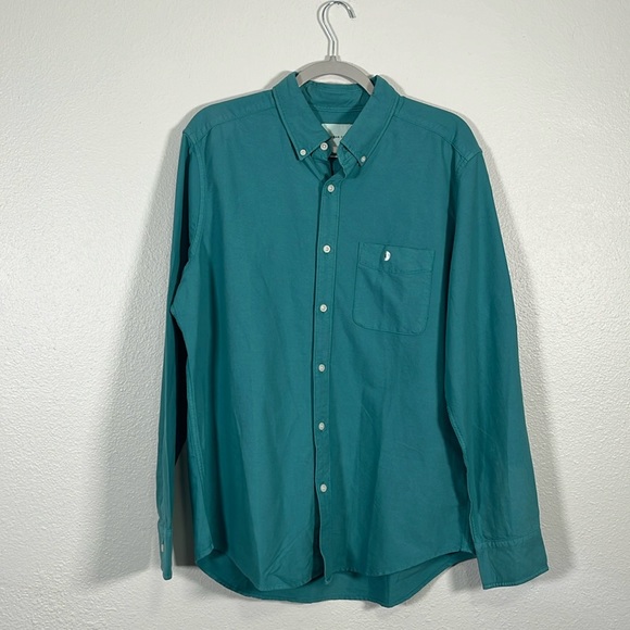 American Eagle Outfitters Other - American Eagle teal long sleeve button down shirt size large